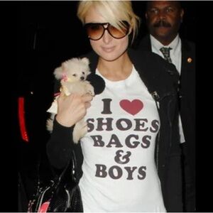 Graphic T-Shirt As Seen On Paris Hilton